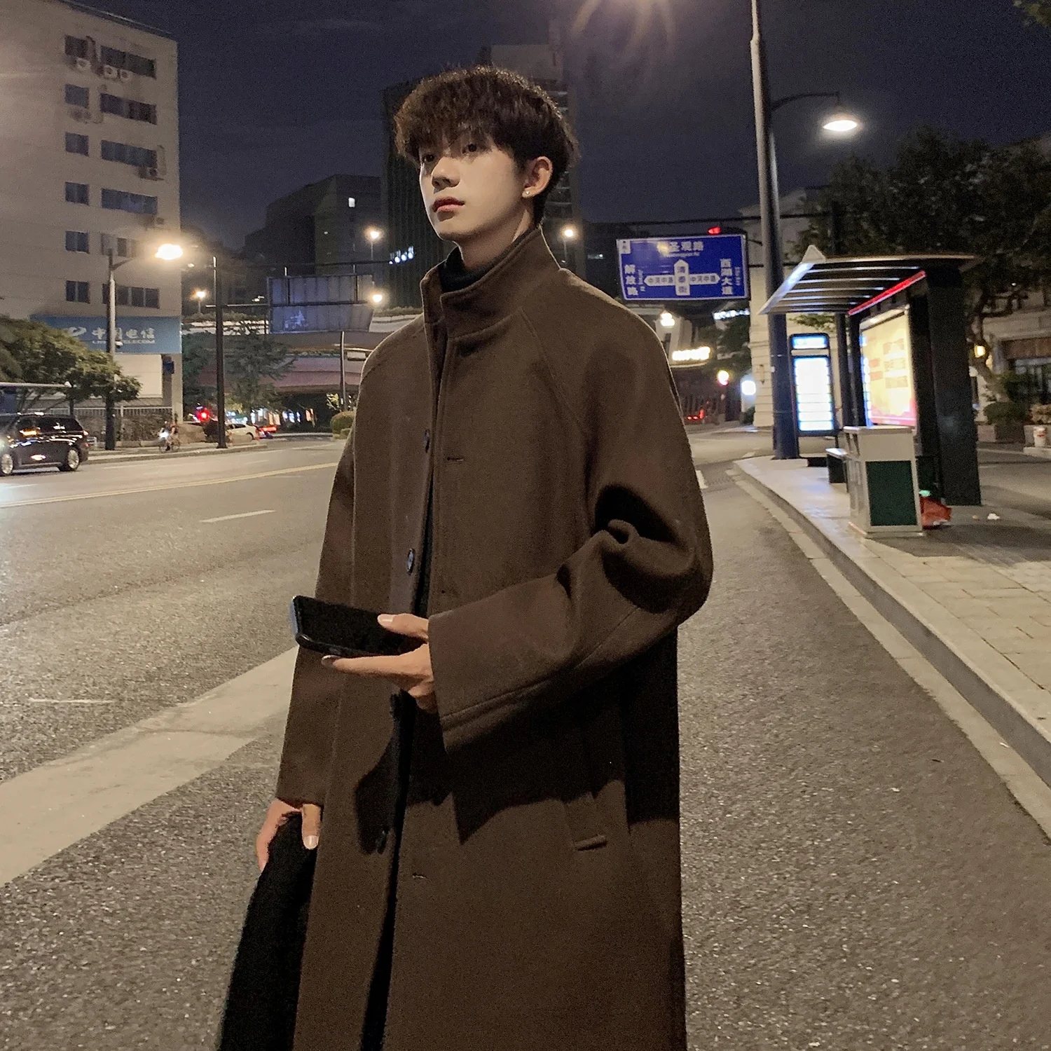 

Trench Coat Man High Quality Capote Caballero American Style Spring Summer Sunproof Breathable Lightweight Hooded Zip-Up Fashion