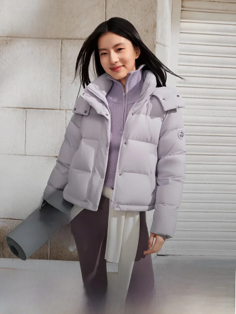 

Bosideng Winter New Soft Elastic Comfortable Shortened down Jacket Women's Fashionable Modern Style Polyester Fiber Warmth Da...