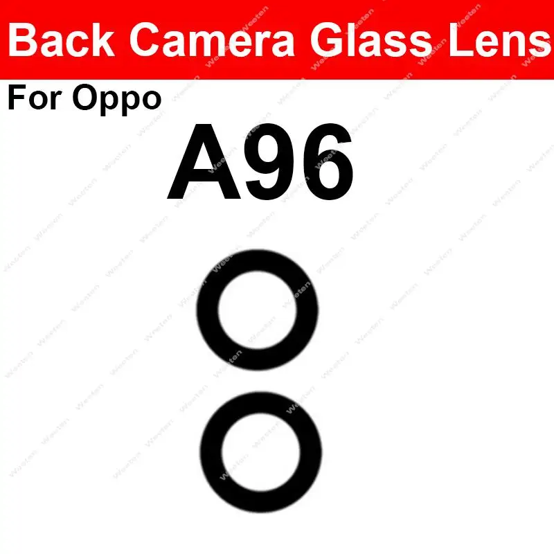 Rear Camera Glass Lens For OPPO A72 A74 A92 A93 A94 A95 A96 A97 4G 5G Back Camera Lens Glass Repair Spare Parts