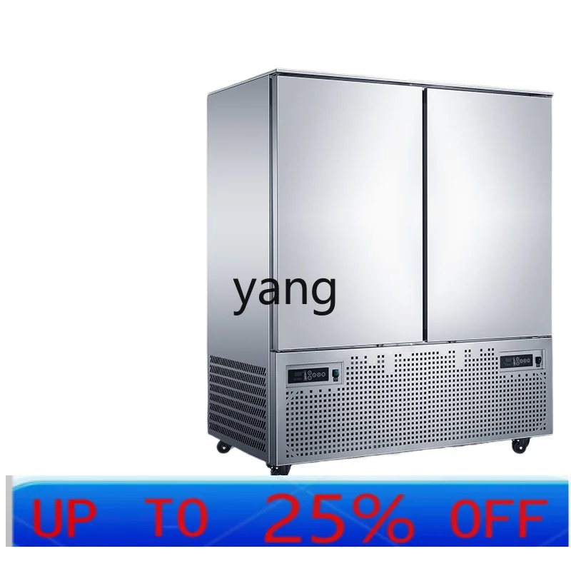 LMM Commercial Air-Cooled Four-Door Low-Temperature Freezer Steamed Stuffed Bun Quick-Freezing Plug-in Disc Refrigerator