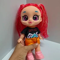 New 10-inch 5-joint 5D Eyes Fat Body KPOP Witch Group Girl Doll with Music Sound Vinyl Toy Blue Tiger Figure Gift Collection 3