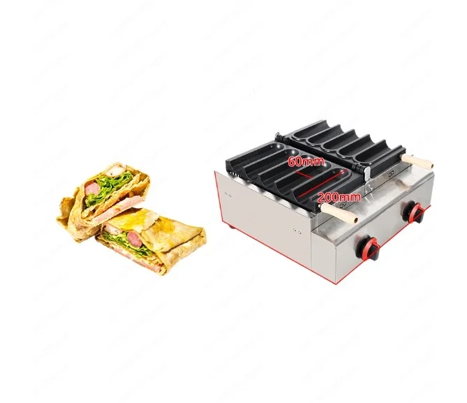 Commercial Baked Chicken Roll Waffle Maker Chicken Roll Toaster