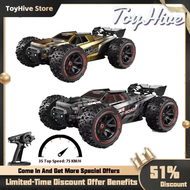 Auf Lager Mjx Hyper Go Brushless 14209/14210 Wüstenkarte Hochgeschwindigkeitsfahrzeug 2,4 g Fernbedienung Racing 4wd Fernbedienungsfahrzeug