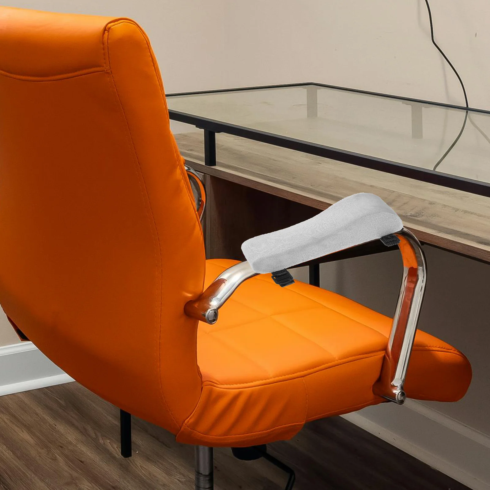 

2Pcs Chair Arm Pads Comfortable Elbow Support Cushions for Office Gaming Wheelchair Armrest Covers Chair Elbow Cushion