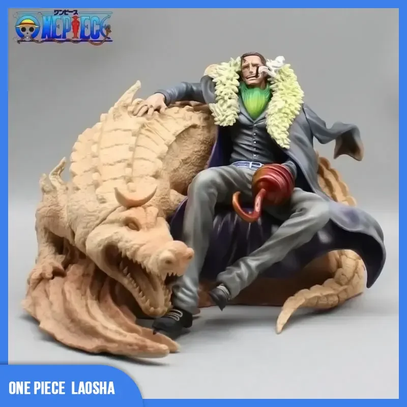 

In-Stock One Piece Sir Crocodile Figures Mr.0 Anime Figure Action Figurine PVC Statue Model Collect Room Decoration Gift Toys