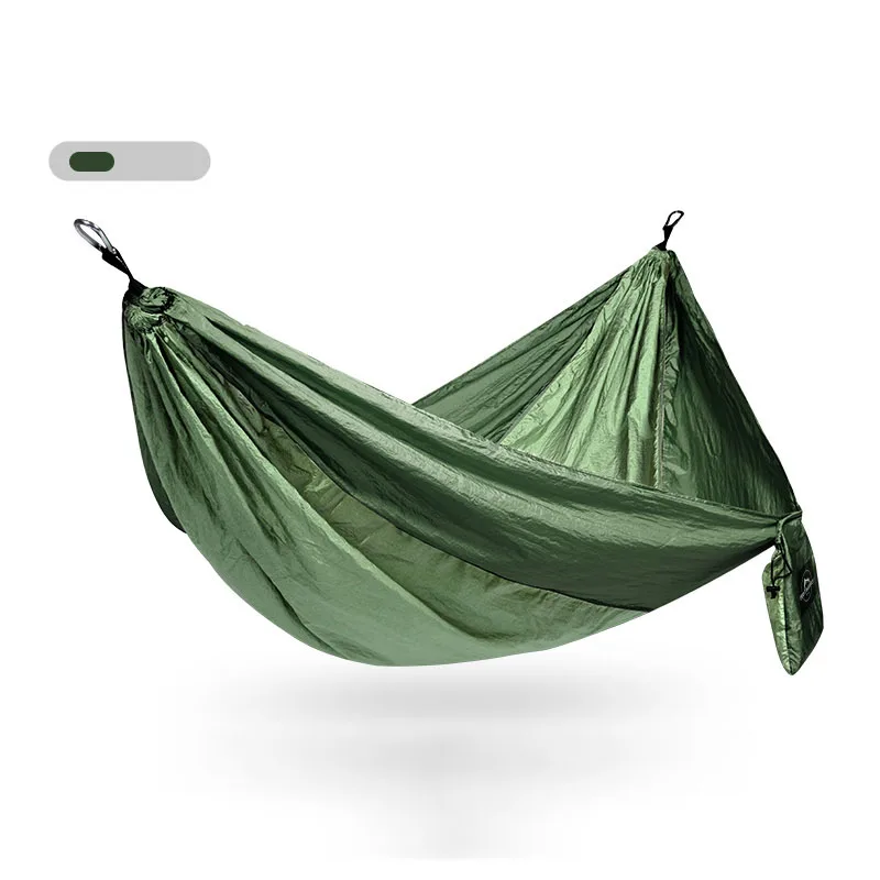 Camping Hammock Outdoor Parachute Hammocks Swing Sleeping Hammock Camping Stuff Single or Double Person Anti Roll Nylon