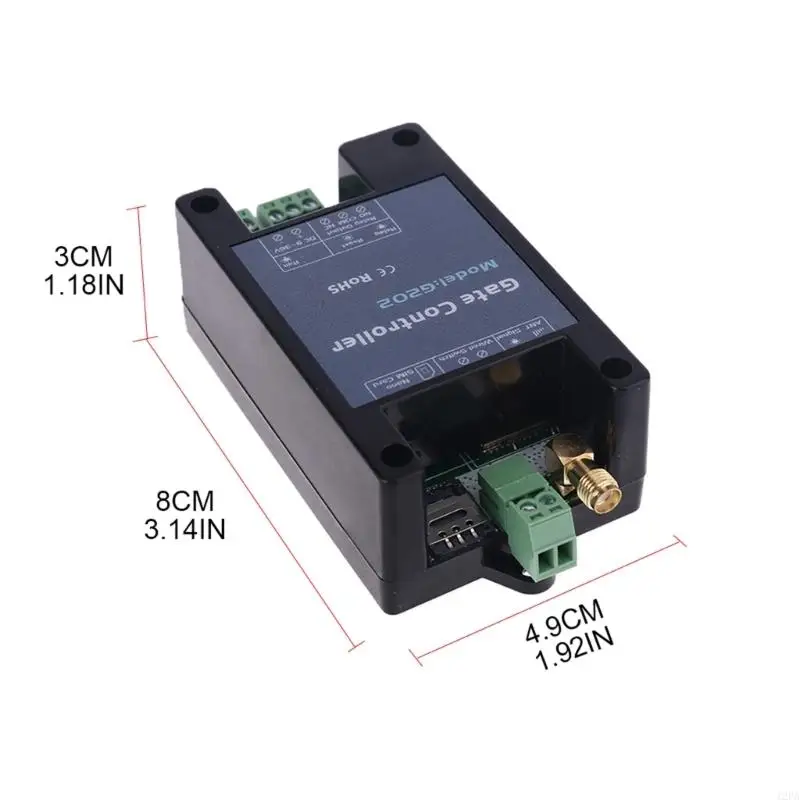 Z4T การควบคุมการเข้าถึงประตู 2G GSM รีโมทคอนโทรลอัตโนมัติสําหรับ DC 9V ~ 6V/1A Call