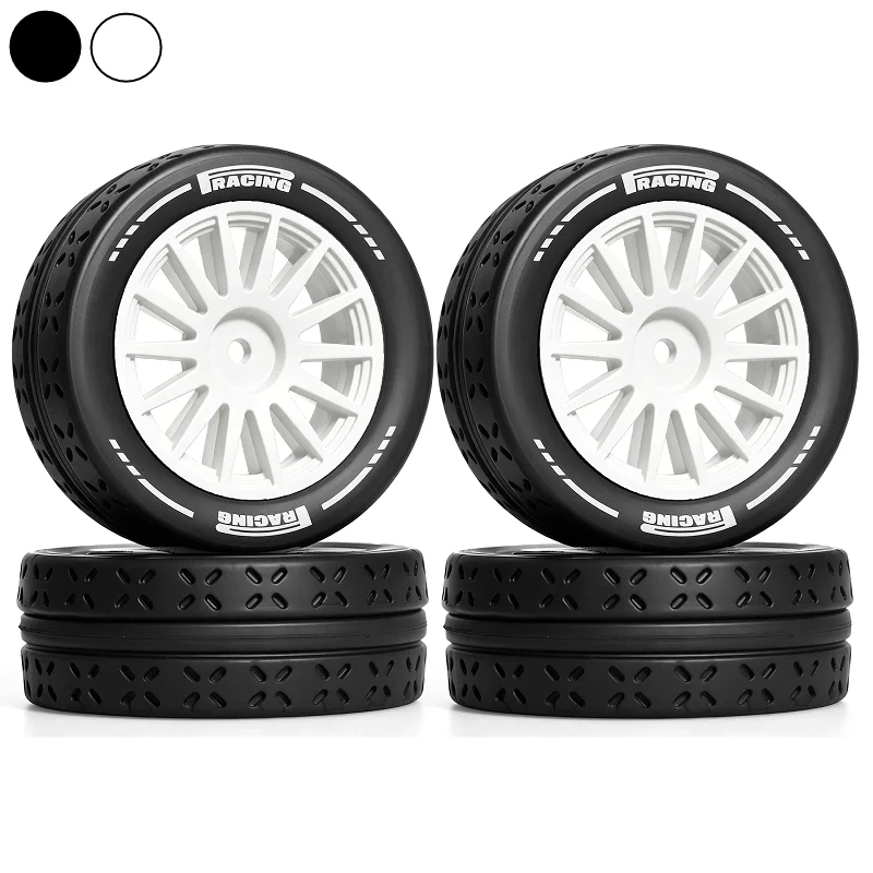 MJX Hyper Go 10303 10304 70mm Rubber Tire Upgrade Parts for 1/10 Scale RC Off-road Car Accessories