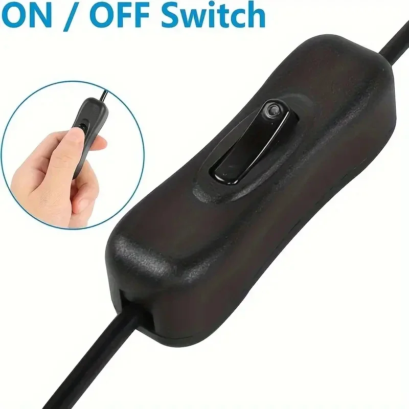 Type C Switch Cable with USB to DC Power Switch