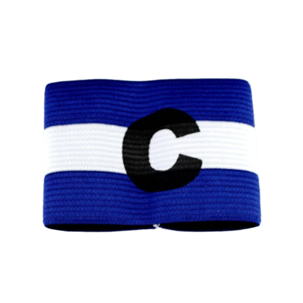 1pcs Nylon Colored Football Captain Armband Team Armband Bracelet Group Soccer Arm Band Leader Match Football Armband Band