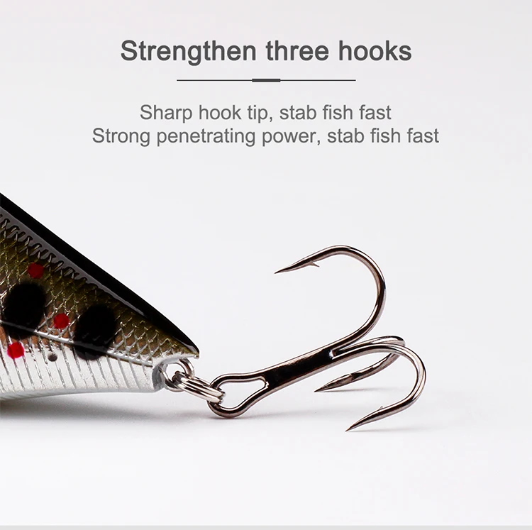 6,8 cm 17,5 g 2019 Harter Angelköder Slient Kurbel Kurbelköder Japan Hechtbarsch Bass Fishing Wobbler Schwimmender künstlicher Köder – Detail 10