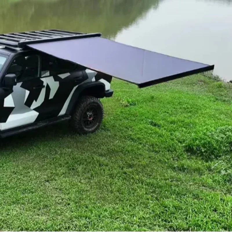 

270 ° Panoramic protection Roof Tent Automatic Retractable Car Awning Sun and Rain Camping Equipment Wholesale