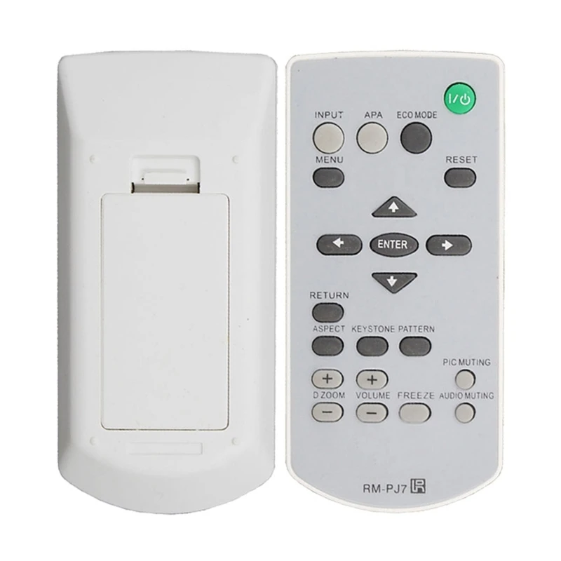 Convenient Remote Control Compatible for RMPJ7 RMPJ6/PJ10/PJ12/PJ17/PJ8 Multiple Projector Models Long Last Use