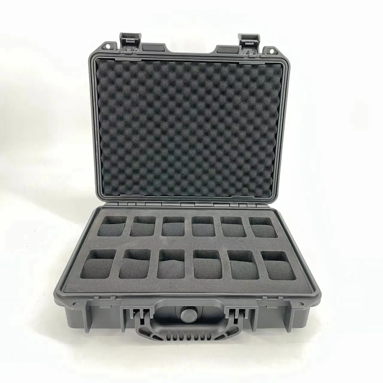 DPC052-1 Rugged Plastic Long lasting PP Material Waterproof Case 12 holders watch case