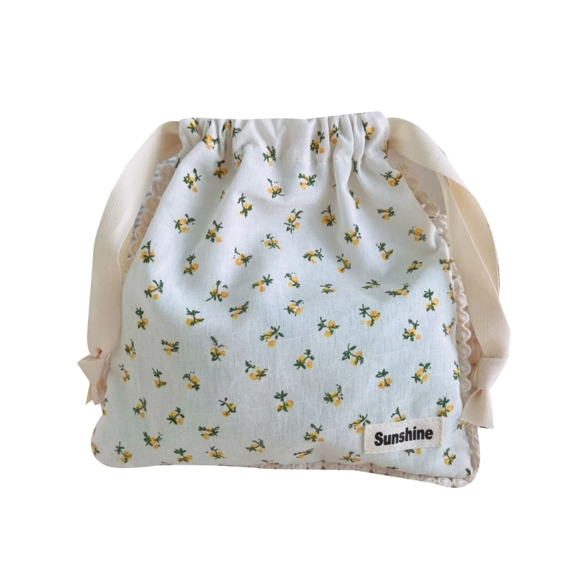 Nappy Wet Bag Drawstring Diaper Bag Portable Outdoor Baby Diaper Organizing Bag