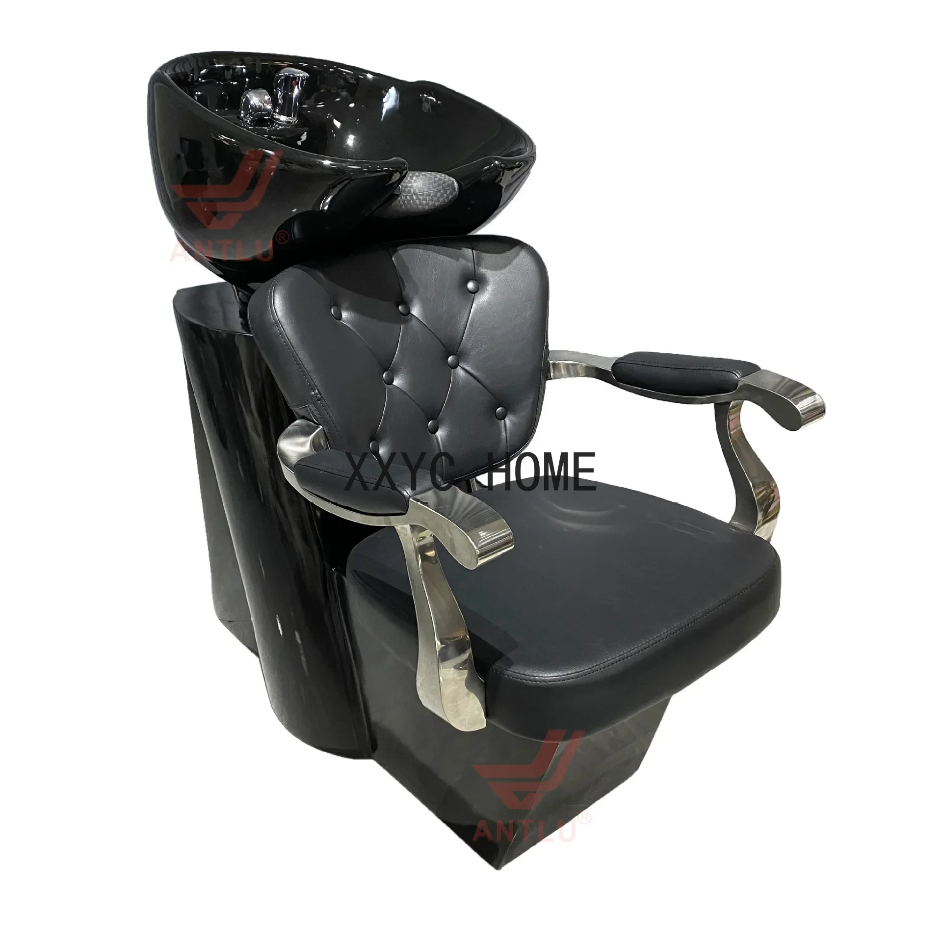 Flushing Bed Hairdressing Point Half Lying Shampoo Chair Internet Celebrity Shop Barber Chair