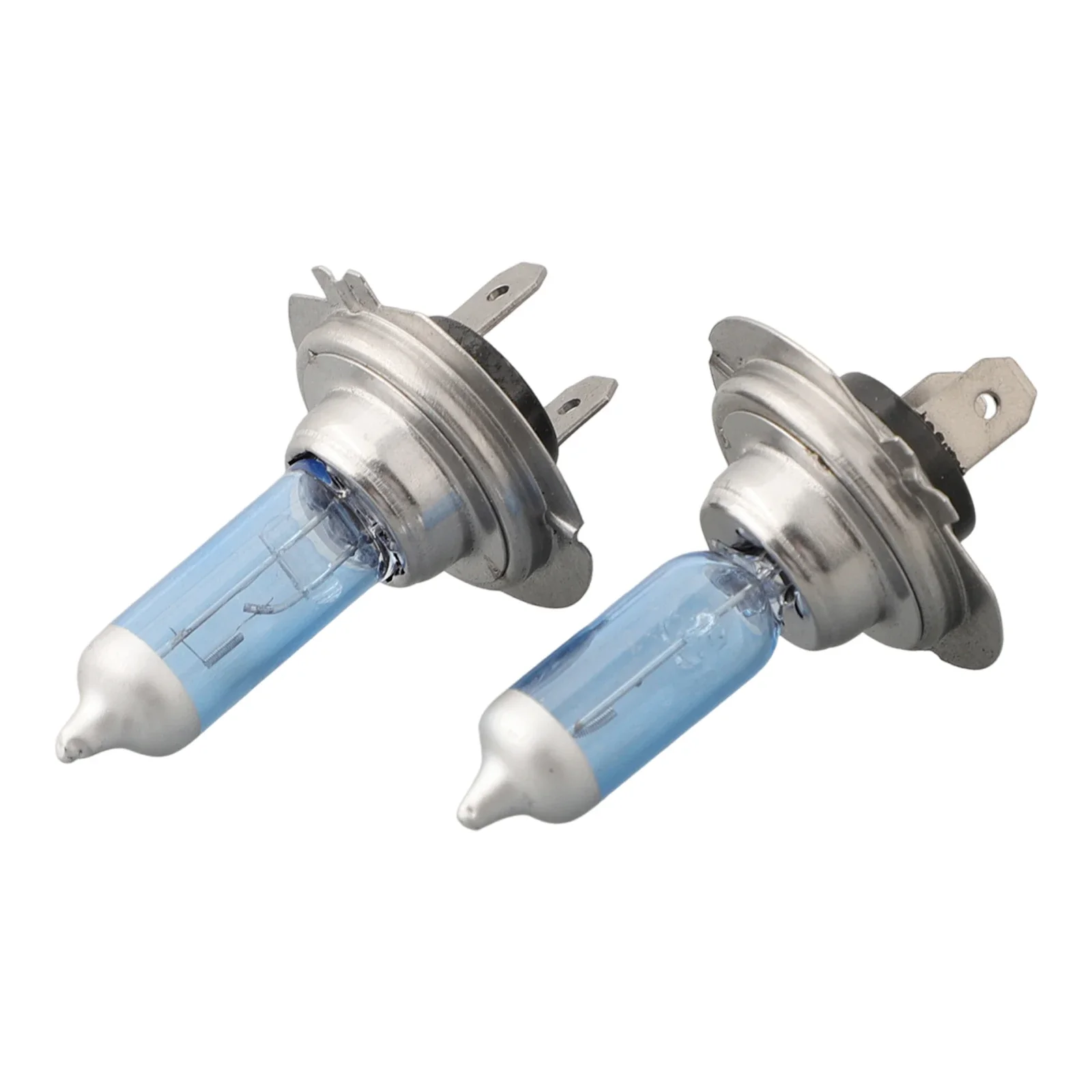 2Pcs Bright H7 55W 12V 6000K Xenon Halogen-Headlamp White Light Lamp Bulbs Car Accessories Quartz Glass Tube Headlight Bulb Pair