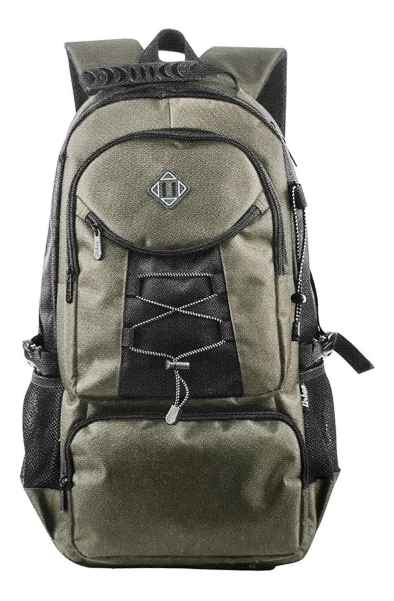 Backpack P/ Camping Trail Travel Reinforced Back Ride