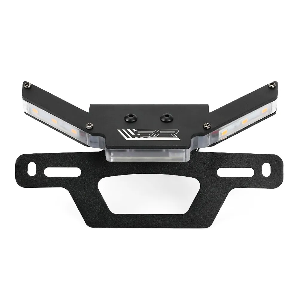 New For CFMOTO 450SR/SRS/SS/NK 300SR Tail Tidy License Plate Holder LED Signal Light Uchwyt Tablicy Rejestracyjnej Do Motocykla