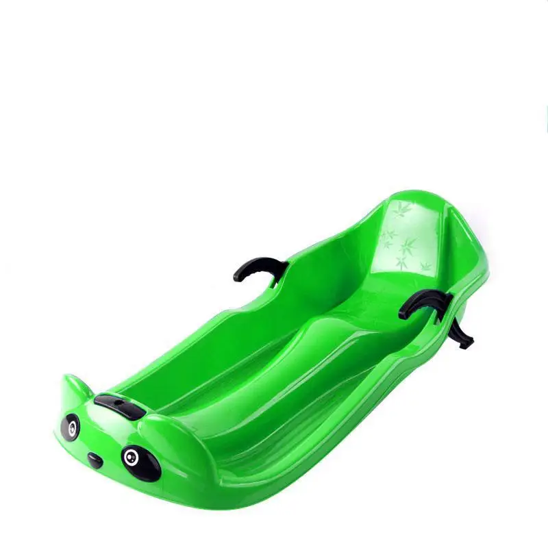 Snowboard doppio addensato Snowboard Tavola per erba Tavola per sabbia per bambini Auto da slitta per adulti con freni Tavola da slitta per aratro da arrampicata