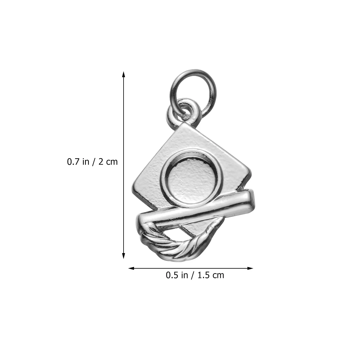

20 Pcs Graduation Hat Pendant DIY Jewelry Making Charms Alloy Necklace Bracelet Earrings Accessories Creative Gift Ideas