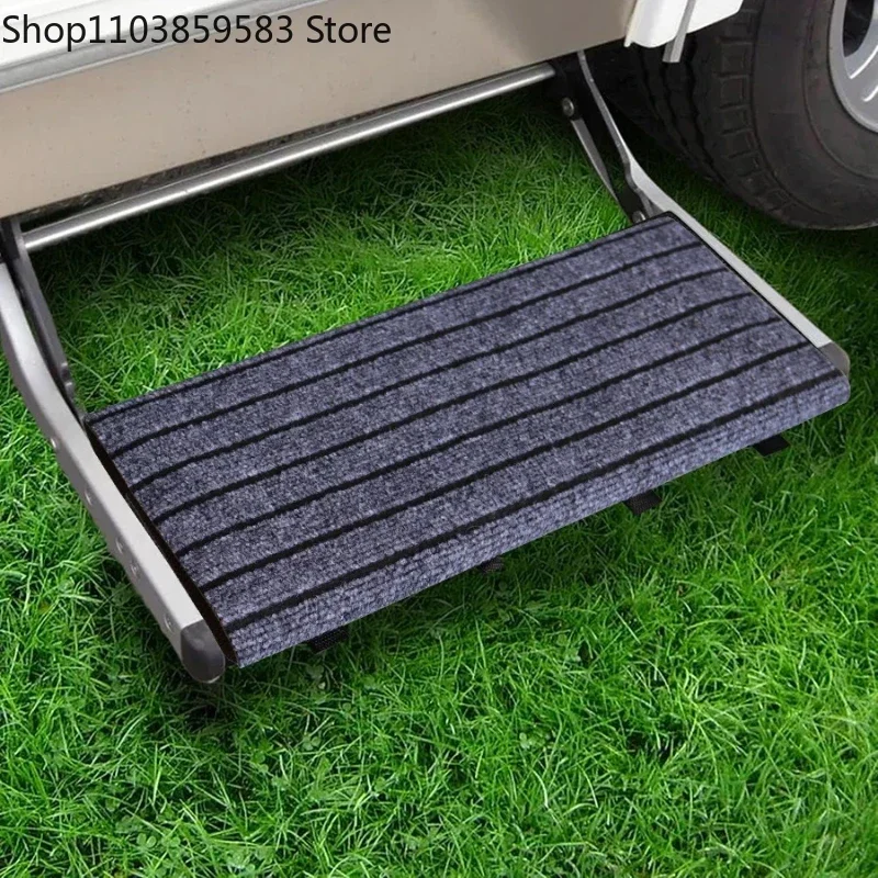 

RV Motorhome Step Doormat RV Step Stair Carpet Heavy Duty Non-slip Replacement Motorhome Accessories for Outdoor Travel Camping
