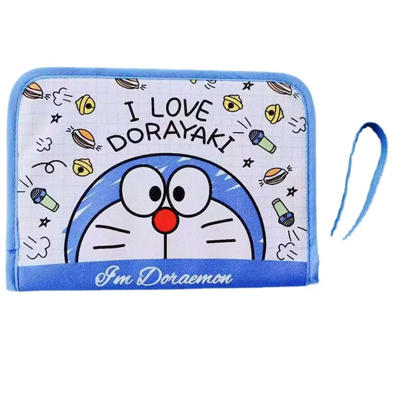 

Doraemon детская сумка для хранения книг по рождению, сумка для сертификатов из искусственной кожи, сумка для карт, сумка с изображением кота, сумка для книг с героями мультфильмов