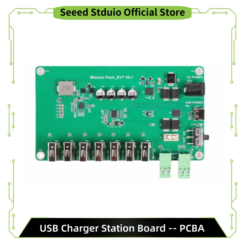 USB Charger Station Board -- PCBA
