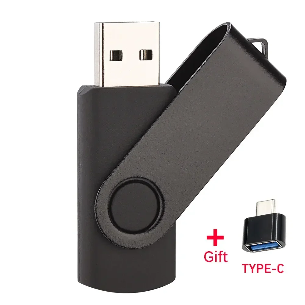 محرك فلاش USB عالي السرعة ، محول من النوع C ، عصا ذاكرة فلاش ، قرص قلم ، 64 جيجابايت ، 32 جيجابايت ، 16 جيجابايت ، 8 جيجابايت ، 4 جيجابايت ، 4 جيجابايت ، جيجابايت