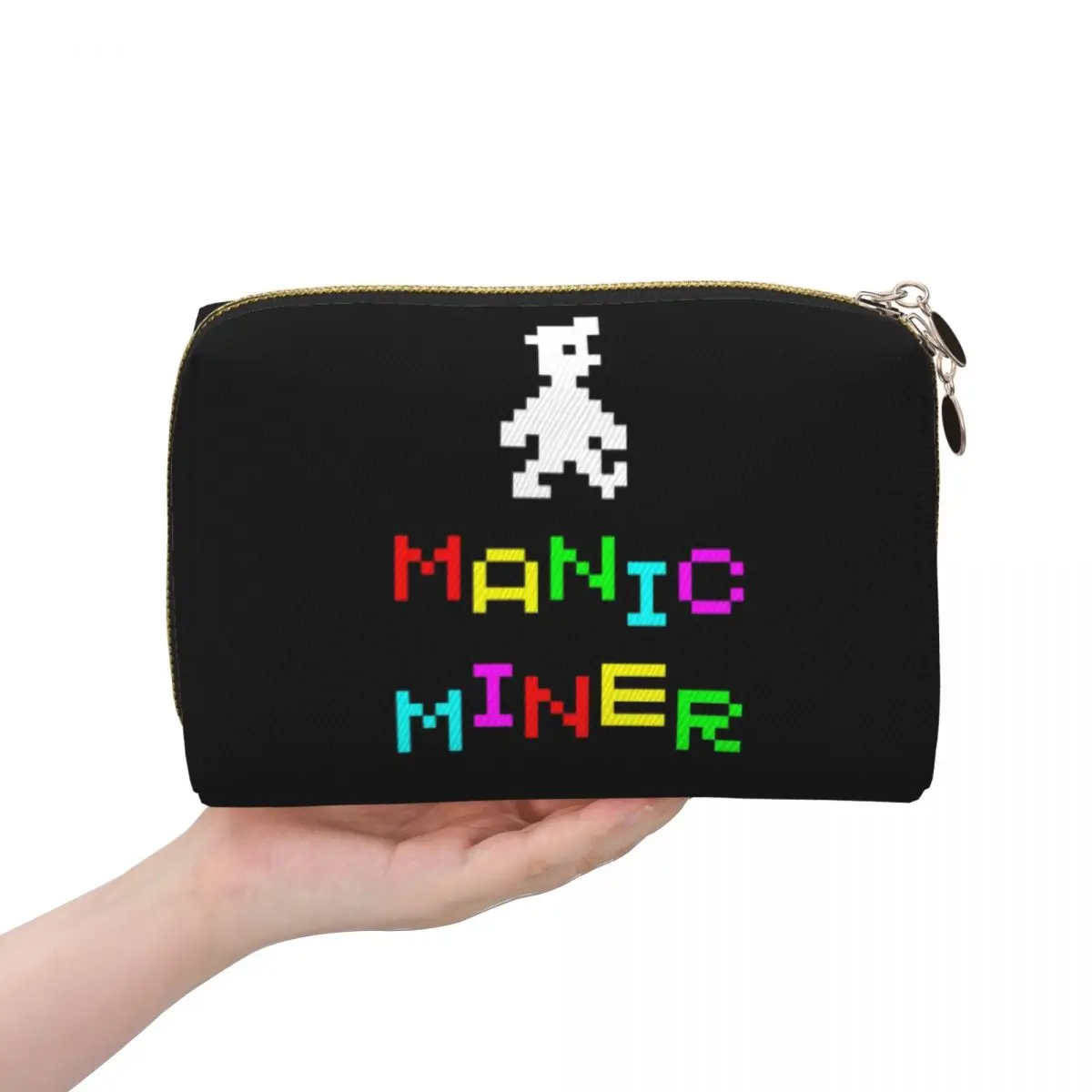 

Manic Miner ZX Spectrum женская косметичка дорожный органайзер для макияжа сумка для хранения туалетных принадлежностей Dopp Kit Case