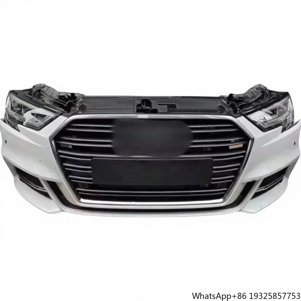 For A3 Front Bumper Assembly with Lip Hood Fender Original Disassembled Car Parts