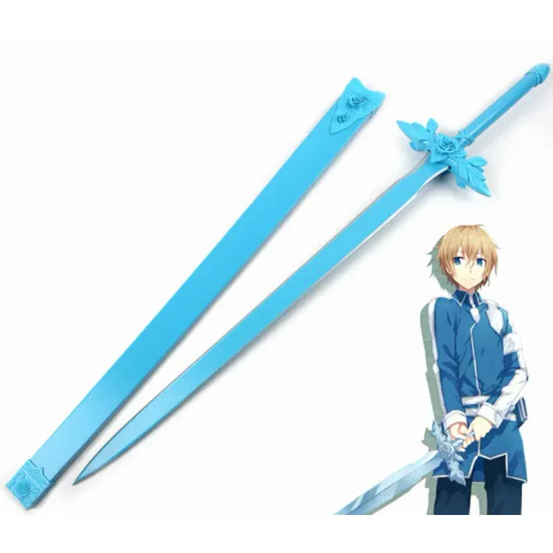 Disfraz de sword Art en línea, modelo de arma de madera de 111cm, Eugeo, Kirigaya, Kazuto, fiesta de disfraces, espectáculo de Anime