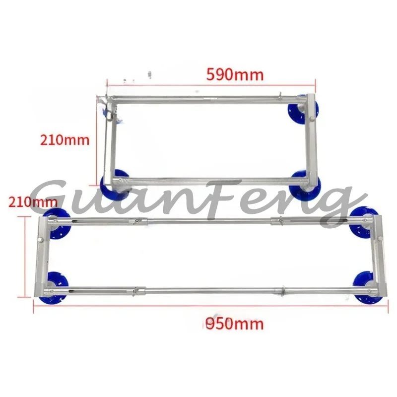 Suction cup device 32-55 inch LED TV display glass vacuum suction cup