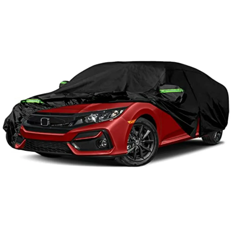 

Waterproof Car Cover Replace for 2011-2023 Honda Civic Hatchback, 6 Layers All Weather Custom-fit All Weather Car Covers with Z