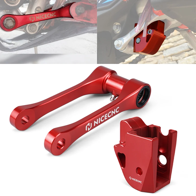 NICECNC For Beta 2015-2024 Xtrainer 300 RR 300 RR 250 Motocross 1.25IN 30MM Lowering Linkage Linkage Guard RR 350 RR 390 RR 430