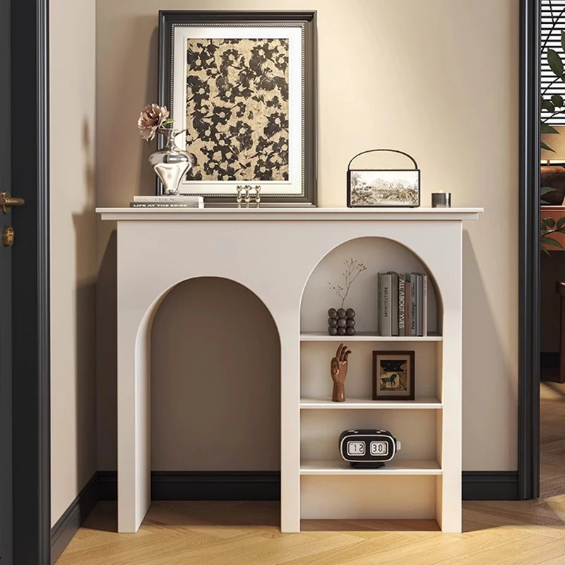 

French Aesthetic Console Table Elegant Subtle Trendy Unique Console Table Premium Classic Console Meuble Furniture Living Room