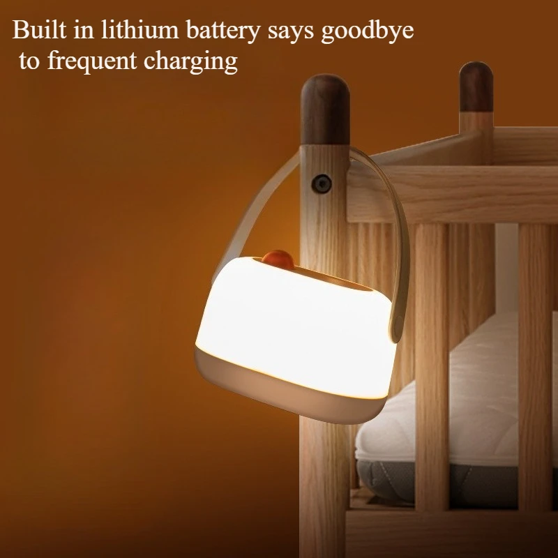 Modern Minimalist Design Mother and Baby Night Light Bedside Children's Sleeping Light Charging LED Night Light