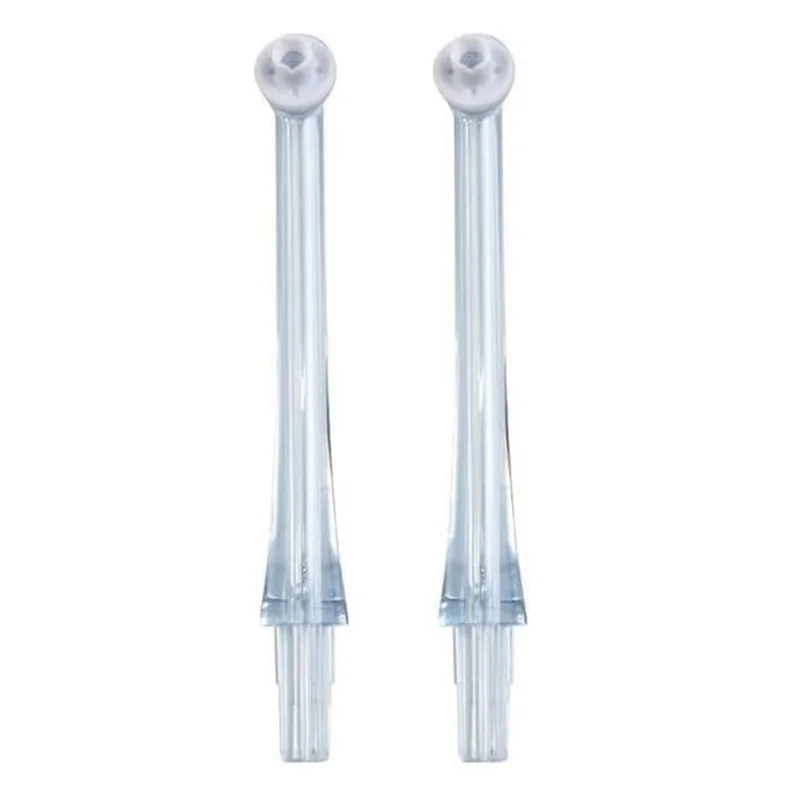 2Pcs Nozzle For Electric Oral Irrigator Nozzle HX8032 HX8340 HX8341 HX8381 HX8331 Series Oral Irrigator