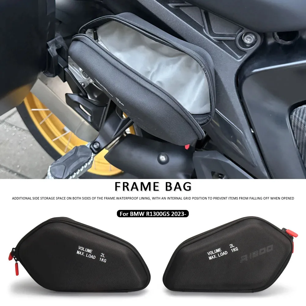 

Storage Bag Side Stand Frame Bag Motorcycle Waterproof Bag Tool Bag For BMW R1300GS r1300gs R 1300 GS R1300 GS 2023 2024 2025