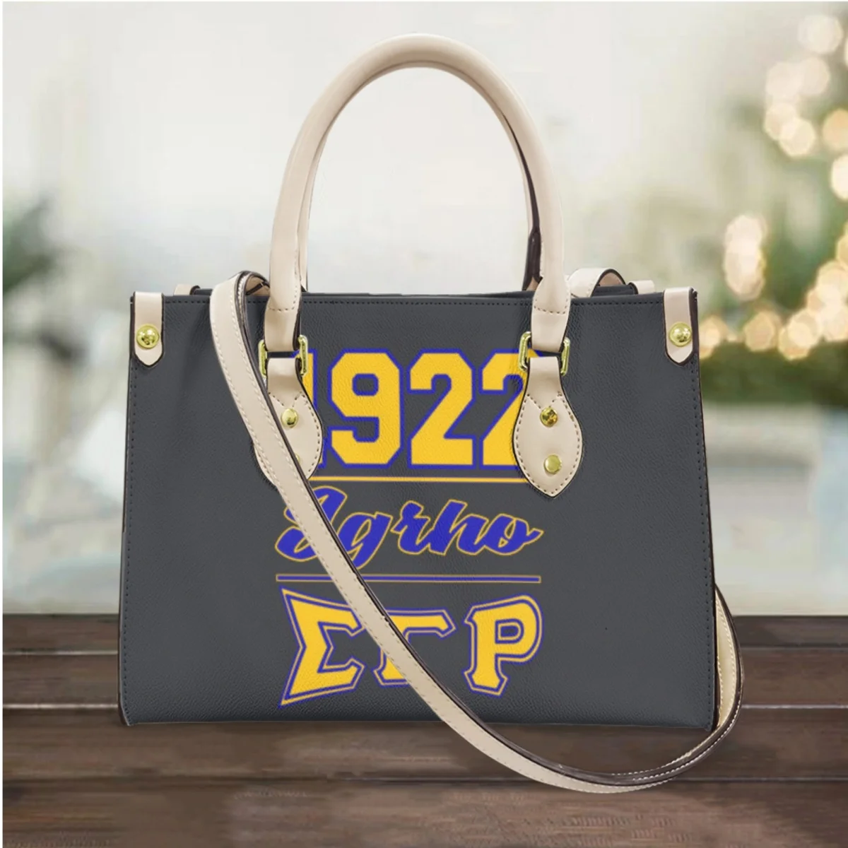 

1922 Sigma Gamma Rho Fraternity Gift New Street Trend Girls Shoulder Bag Fashion Casual Top Handle Messenger Bag Female Handbags