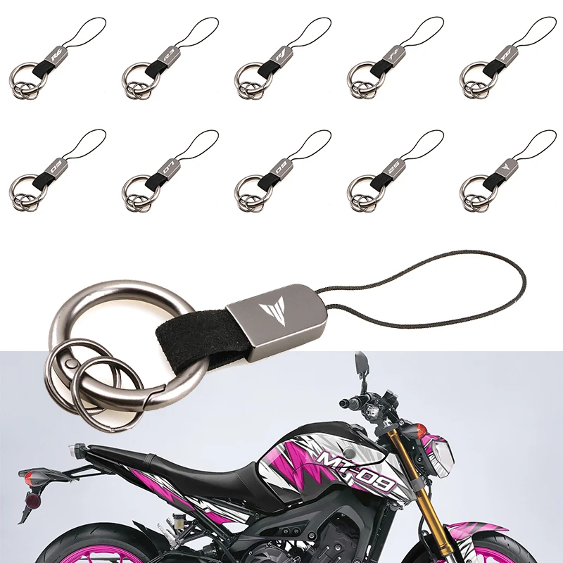 FOR YAMAHA MT series YZF series FZ series Motorcycle series key chain lanyard with key chain metal key chain fashion key chain