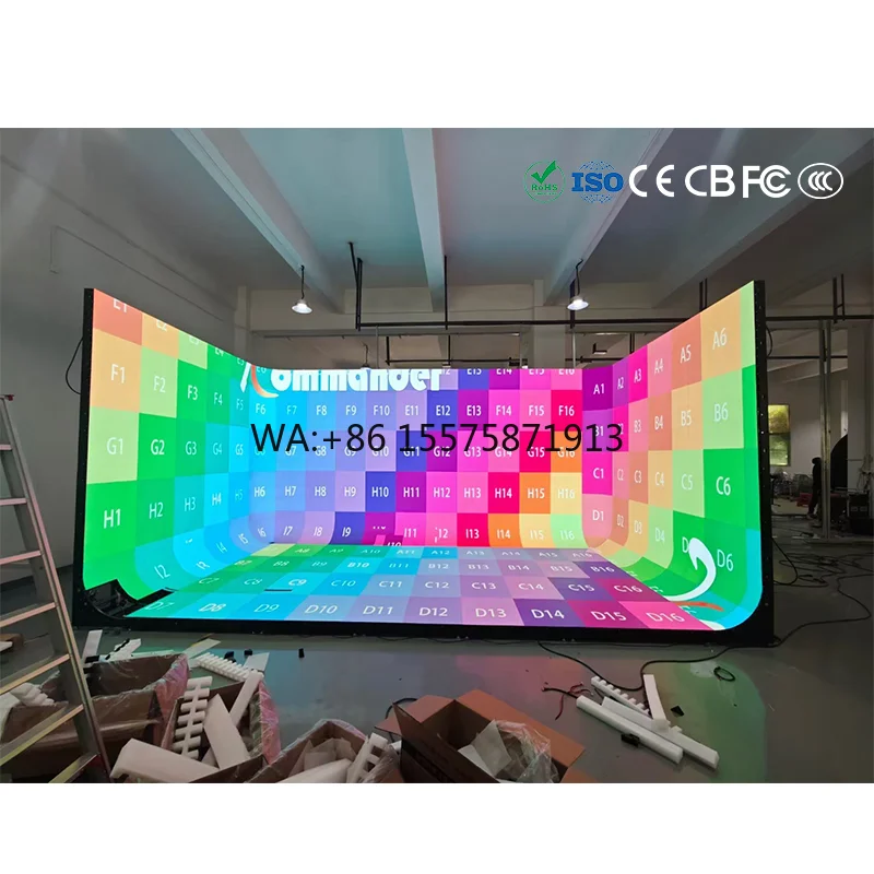 Customizable Outdoor Floor Tile Display P3.91mm Ip65 Waterproof Giant Dance Floor Led Floor Tile Panel 500 X 1000 Display Video