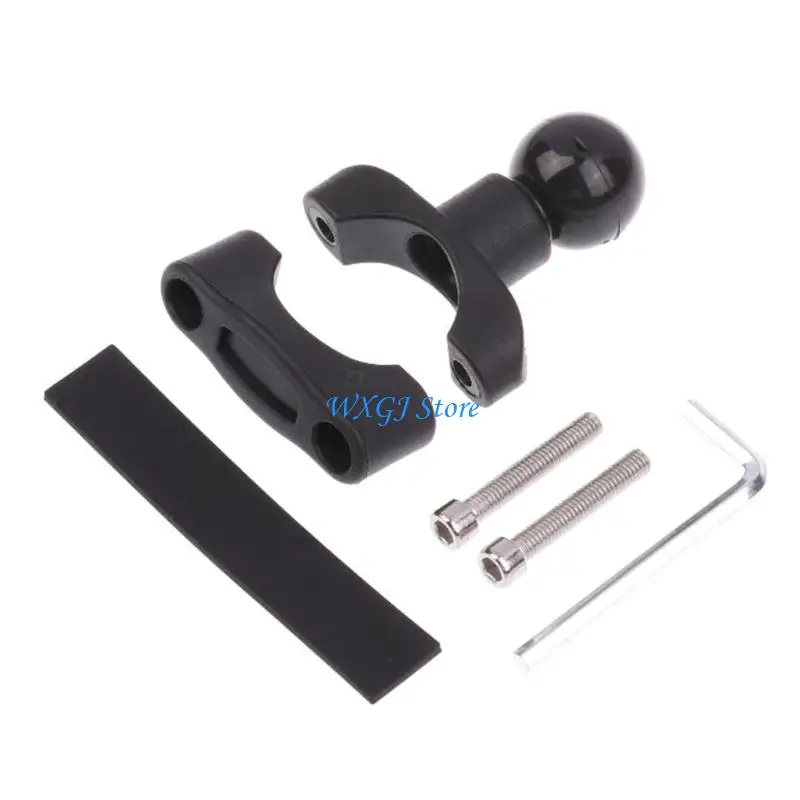37JE Universal Motorcycle Phone Mount with 360 Degree Rotation & Adjustable Claws Heavy Duty for Secure Holding On Any Ride