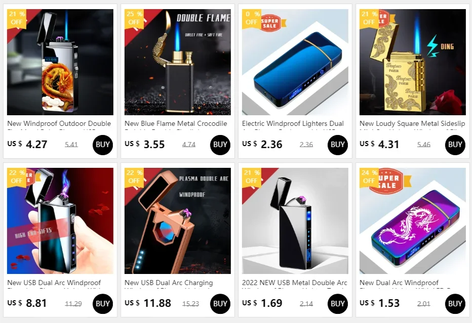 Luxury Metal Gold Bar Lighter Torch Free Fire Butane Gas Smoke Lighter Inflated Cigarette Cigar Oil Lighter Gadget For Man