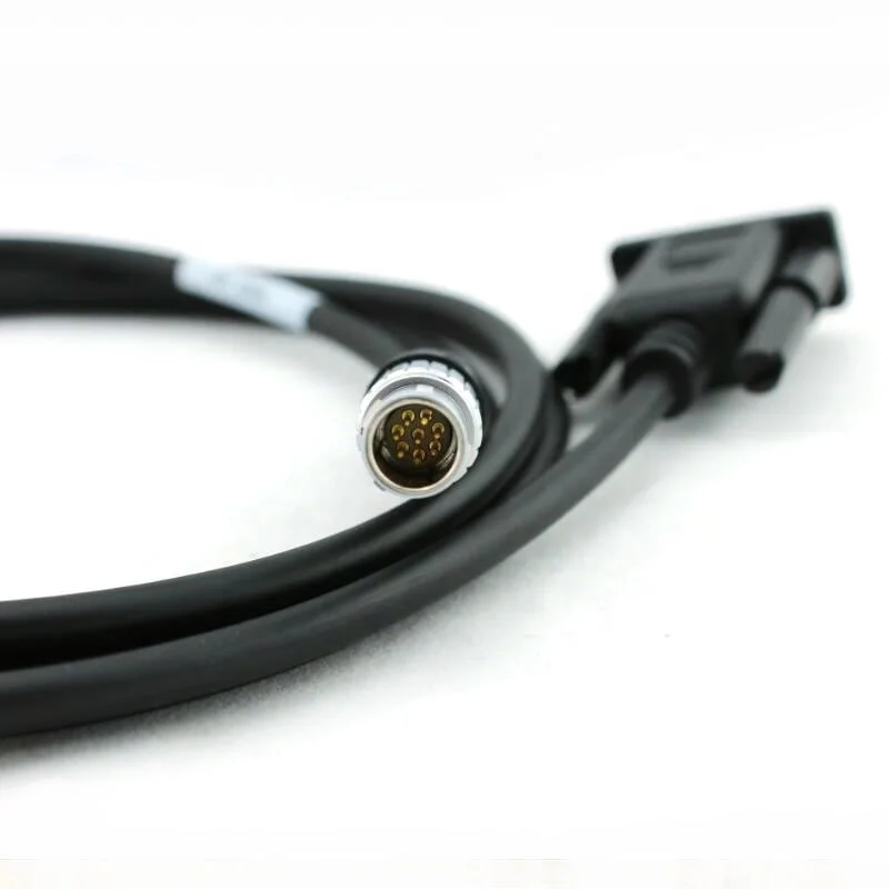 GEV162 ( 733282 ) تنزيل كابل بيانات منفذ الكابل RS-232 لكابل المحطة الإجمالية TS30 / TM30 / TS50