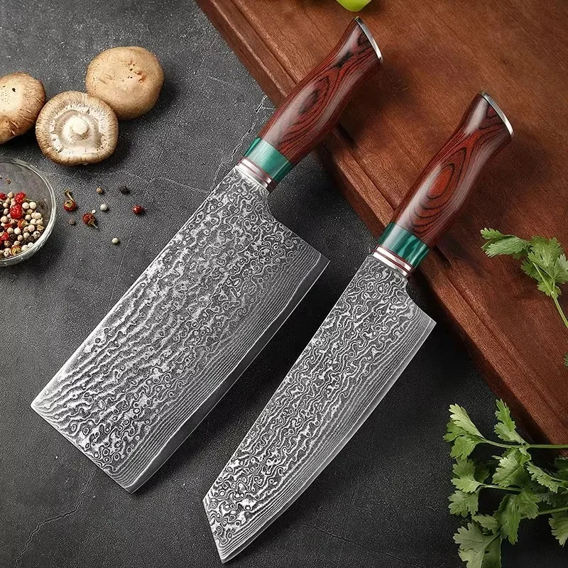 Stainless Steel Kitchen Knife Damascus Knife Chef Knife Fruit Knife Meat Cleaver Boning Knife Cooking Knifes and Accessories