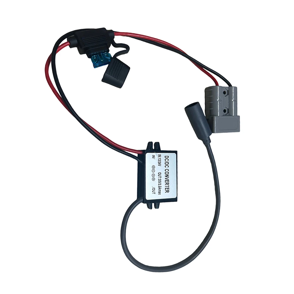 12v 24V To 30V 3.5A Power Converter For Starlink Car RV Truck Battery Pack DC Adapter Cable For Test Measurement Tool Accessory