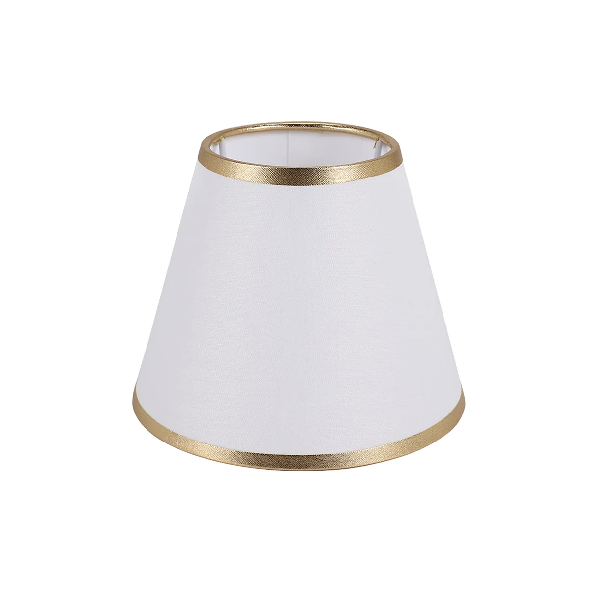 Drum Lamp Shade Dustproof Barrel Shape Cloth Lampshade Table Floor Chandelier Light Replacement for Home Office WhiteT98C