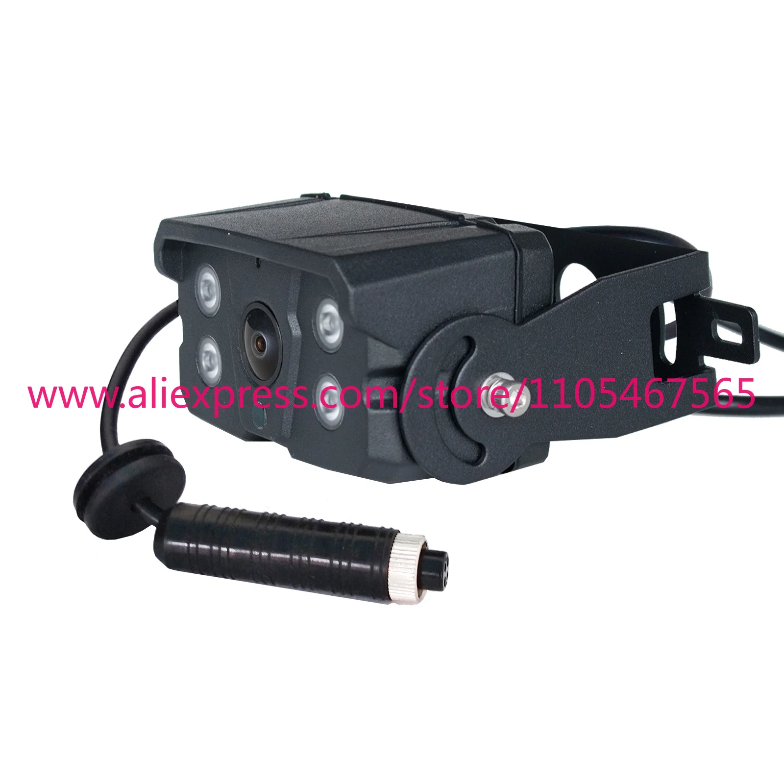 4PIN Heavy Duty Vehicle AHD 1080P Rear View Reversing Camera Reversing Night Vision Waterproof Metal Housing 12V 24v 90 ° -120 °