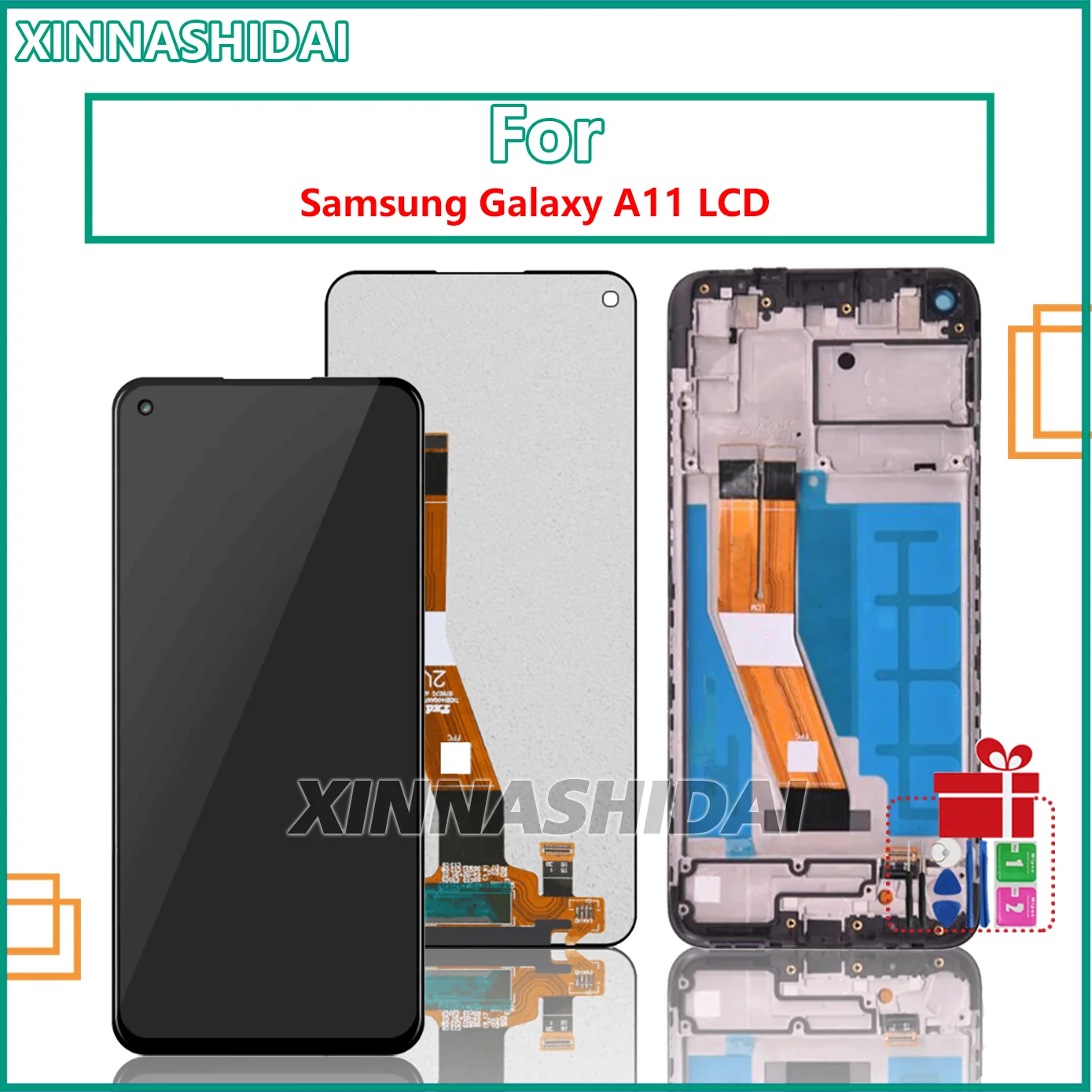 ЖК-экран для Samsung Galaxy A11 2020, ЖК-дисплей, сенсорный экран в сборе для Samsung A115F, сменный экран
